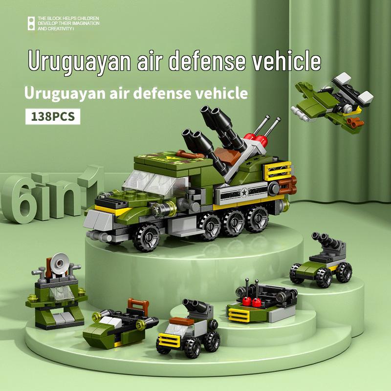 Lele Brothers Military Building Blocks: Educational Train, Airplane & Jigsaw Puzzle Toys for Boys