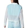 Converse Sheer Utility Cropped Coat Women's Blue Unisex 10021473-A02