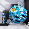 Elmo And Cookie Sesame Friends Umbrella Folding umbrella, automatic umbrella 8-Frame for Travel, camping Use Gift for Halloween Christmas