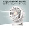 Fan Quiet Charging Small with Clip USB Desktop Dormitory Electric Mini Car Hand Held Fan