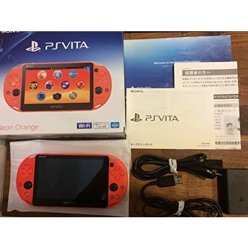 Modelo PlayStation Vita Wi-Fi color naranja neón (PCH-2000ZA24)