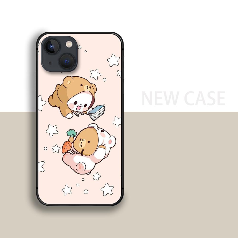 Redmi Milk And Mocha Bear Phone Case Milk Mocha Bear Cartoon Phone Case Cover For Iphone Redmi Milk And Mocha Bear Phone Case Milk Mocha Bear Cartoon Phone Case Cover For Iphone