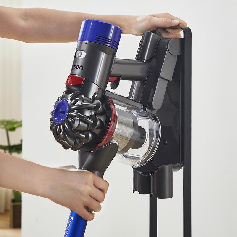 Dyson Vacuum Punch-Free Black Hanging Storage Bracket