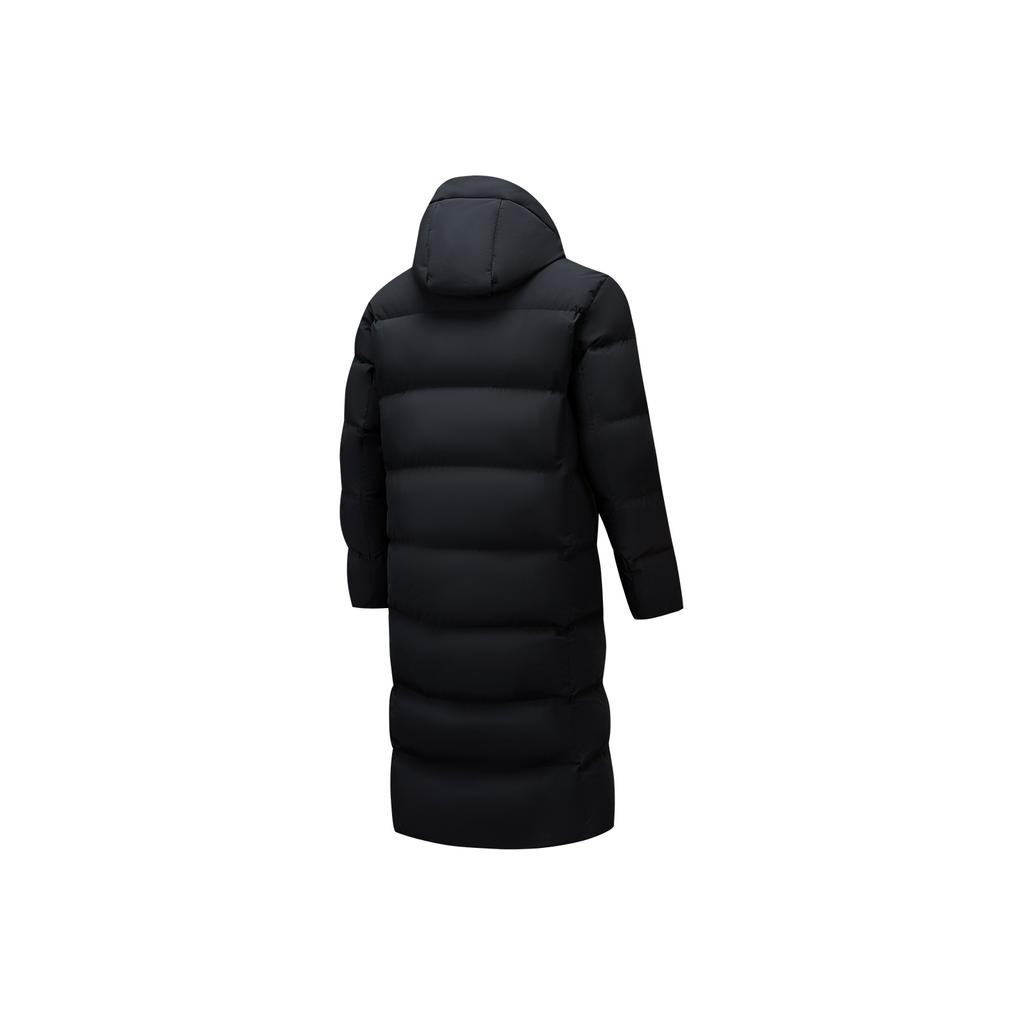 Anta Training Comprehensive Series 2025 Winter Long Down Jacket Men Outerwear Basic-Black 952547910-2