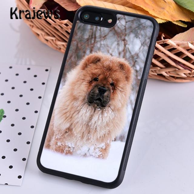 Krajews CHOW CHOW dog Art Print Phone Case Cover For iPhone 17 Air 16 15 14 plus 11 12 13 pro max Plus coque Fundas