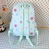 Schoolbag Korean version of five-pointed star printed backpack large capacity casual versatile junior high school high school student schoolbag bag 
