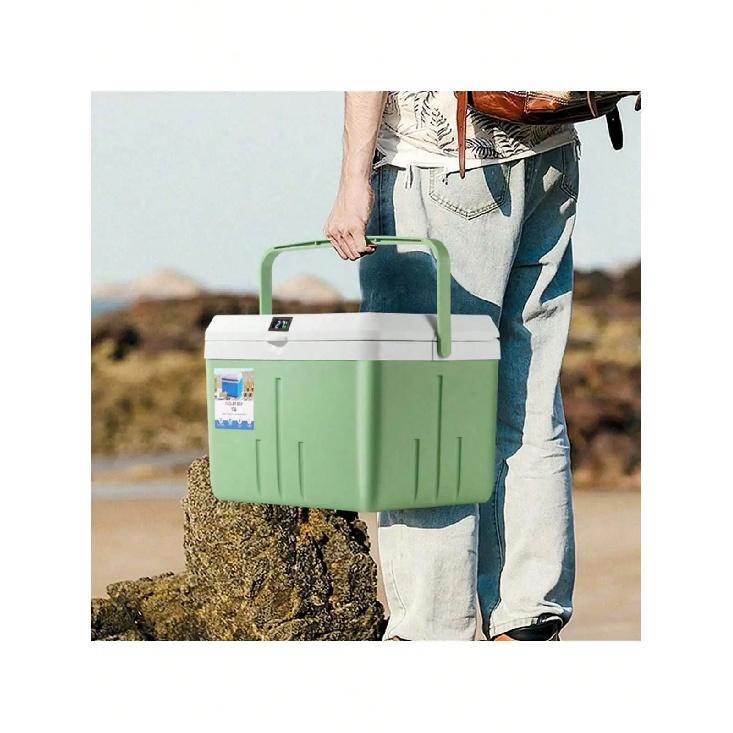 5L/8L/13L Camping Cooler - Hard Ice Retention Cooler Lunch Box - Portable Small Insulated Cooler, Outdoor, Camping, Leisure