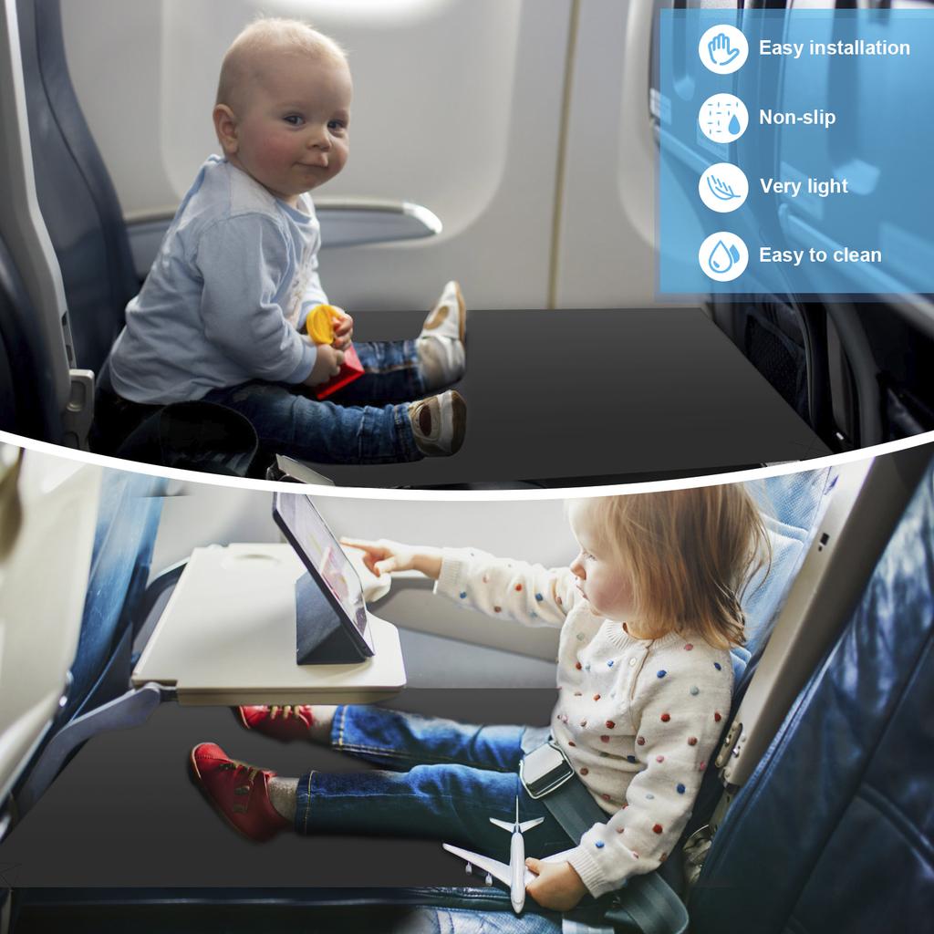 Kleinkind Flugzeugbett Kinder Flugzeugsitzverlängerung Reisebett Kinder Flugzeug Reisezubehör für Kleinkinder Baby Tragbares Flugzeugbett
