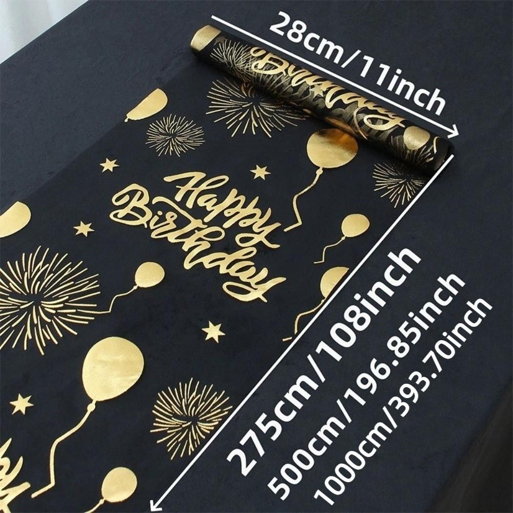 Ballon Design Geburtstag Tischflagge Waschbare Mesh Tischdecke Glitzer Tischdecke Hochzeit