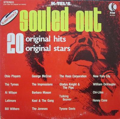 LP Record VARIOUS - Souled Out NU9010 K-Tel 1975 US Soul/Funk Used