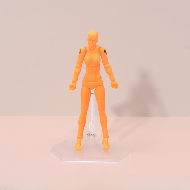 

Фигурка Figma Экшн Мужская Женская ПВХ Модель Для Рисования И Для Дисплея Коллекционеров Female Orange