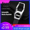 For Jeep Car Keychain Men Business Keyring Auto Key Accessories For Jeep Grand Cherokee Wrangler JK Gladiator Compass Renegad