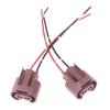 Repair Harness Gauge Wire Set for Head Fog Light, Bulb 9006 HB4, Two-Lamp Socket Connector Halogen Replacement
