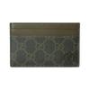 GG Monogram GG Pattern Canvas Coin Purse Card Holder Men and Women Same Style Couple Model Forest Green