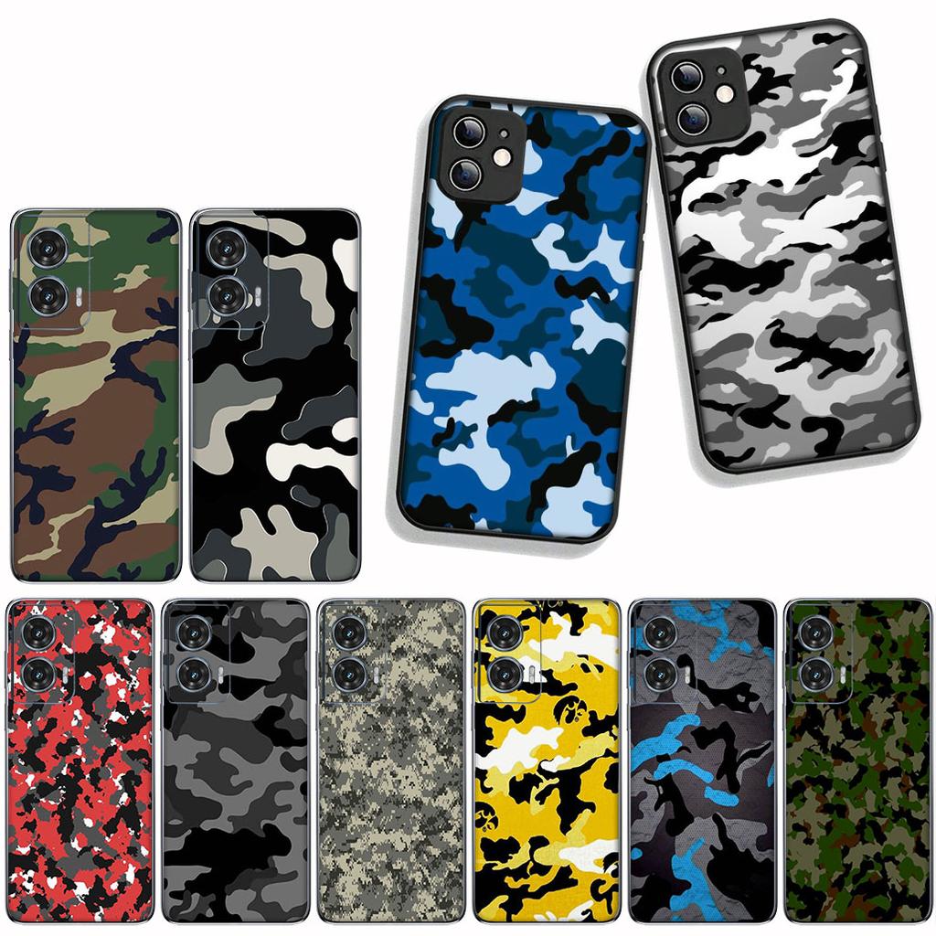 for Xiaomi Redmi Note 14 12 13 ProPlus A3 Pro Plus 12C 13C 14C 5G Phone Cover Case Pattern Fashion Camouflage