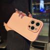Models Are Suitable 16pm Lychee Pattern Phone Case 14 Leather Simple 15 Fine Hole Iphone17pro Full