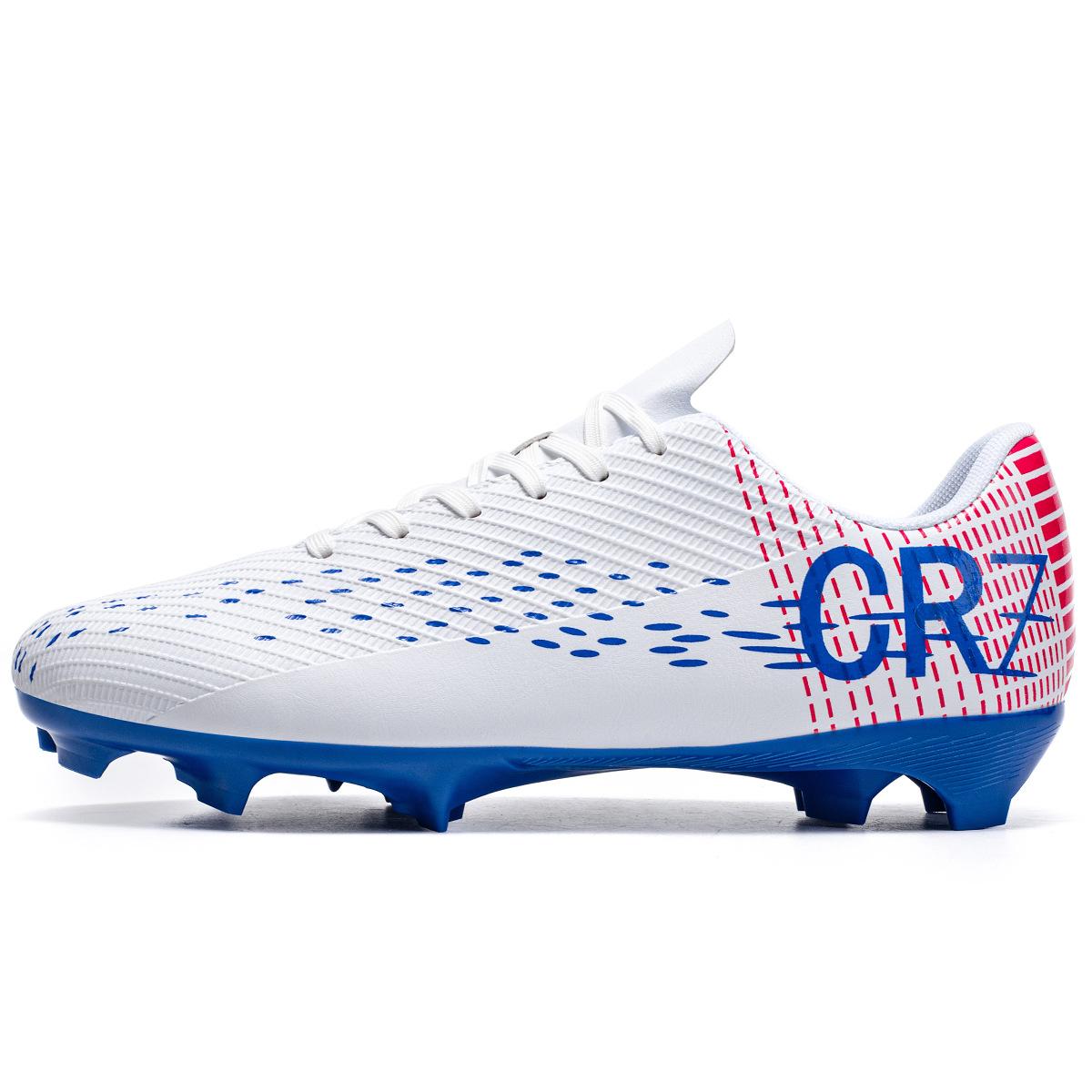 

New high-top football shoes men s and women s AG long nails TF broken nails artificial grass game football shoes in stock 38