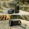 Rechargeable For Fishing Boating Hiking Survival Gear Power Bank Solar Flashlight Emergency Hand Crank Dynamo Led Flashlight