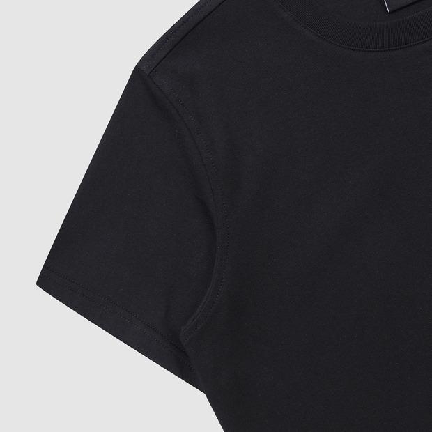 UMBRO Women'S Slim Fit Short Sleeve T-Shirt Black (Uq222Crs51)