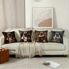 1/4pcs Pug-Inspired Decorative Pug Pillow Covers Sofa cushion cover home bedroom room decoration