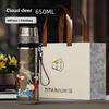 New Pure Titanium Tea Infuser Cup Insulation Cup Portable Water Bottle Large Capacity Drinking