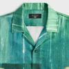 Kith For The Matrix All-Over Printed Thompson Camp Collar Shirt Taiga Unisex Tops Green KHM035224-377