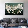 Abstract Flower Surrealism Artist Prints Poster Canvas Painting Modern Wall Art Pictures For Living Room Bedroom Home Decoration