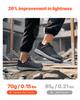 VEVOR Steel Toe Shoes for Men, US Size 11.5, Men’s Cushion Sport Safety Toe Athletic Work Shoe, Indestructible Safety Sneakers Lightweight
