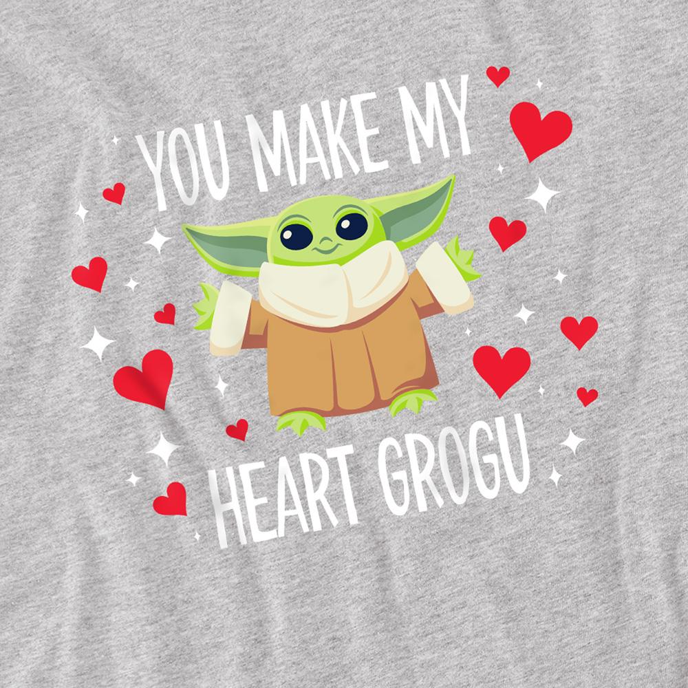 Star Wars Childrens/Kids You Make My Heart Grogu Sweatshirt