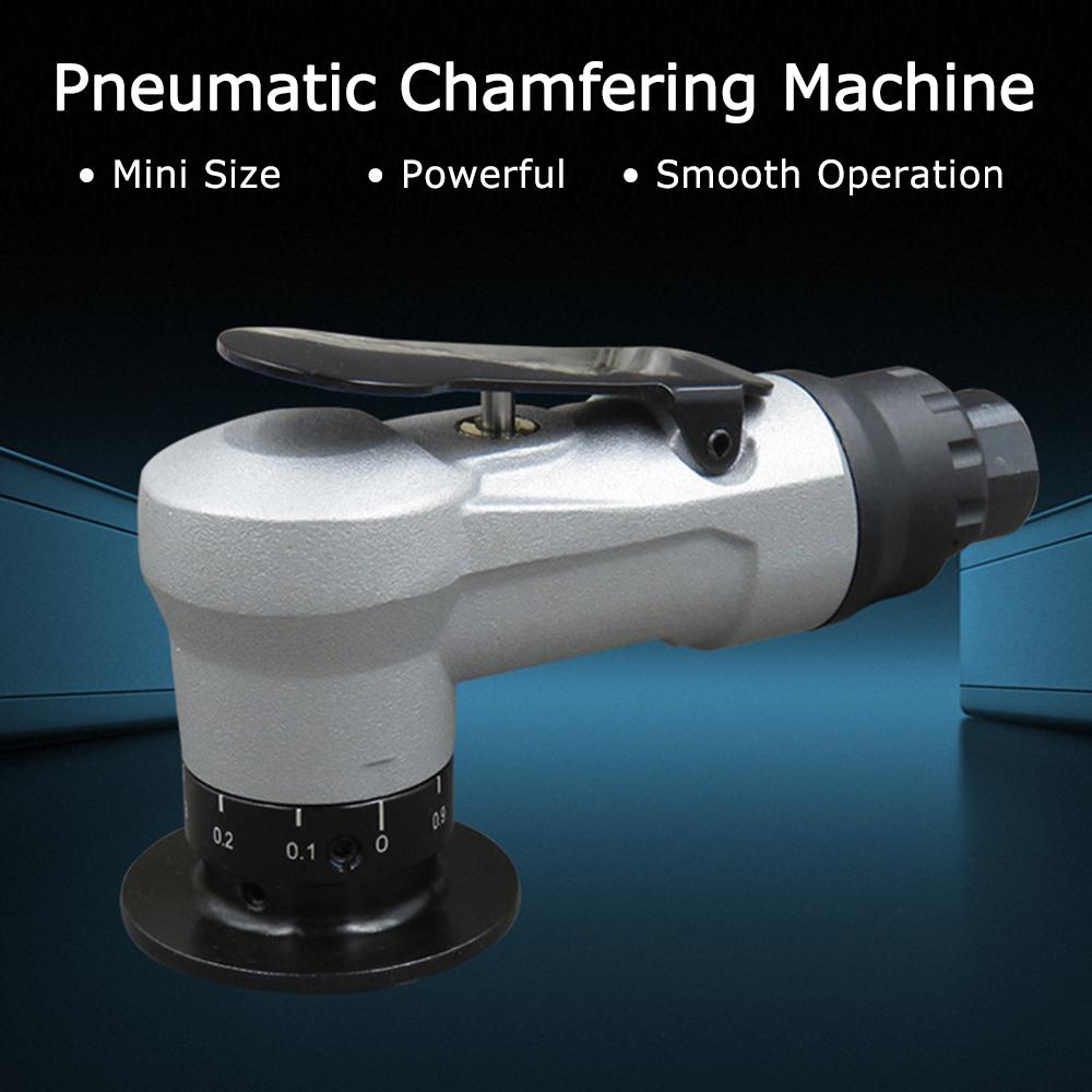 

45 Degree Tile Chamfering Tool, Pneumatic Beveller Pneumatic Tool Making Tools Beveller for Metal Trimming,