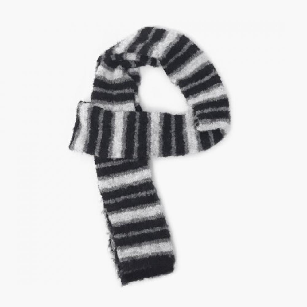 New Arrivals Open Run Couple Look Mini Muffler Wool Knit Scarf For WoMen And Men