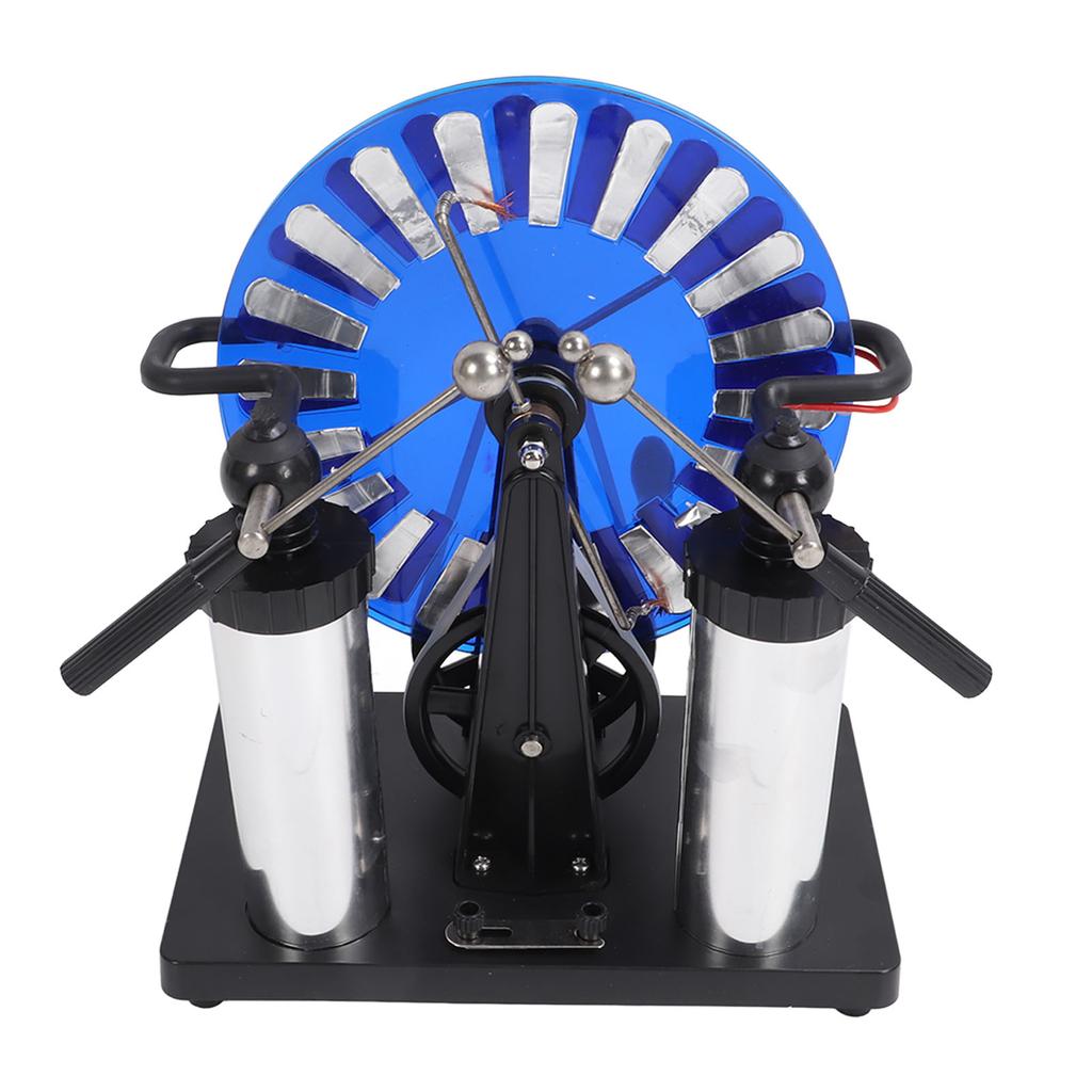 Ηλεκτροστατικός Επαγωγικός Κινητήρας PVC Χειροκίνητη Μανιβέλα Εκκένωση Σπινθήρα Γεννήτρια Στατικού Ηλεκτρισμού