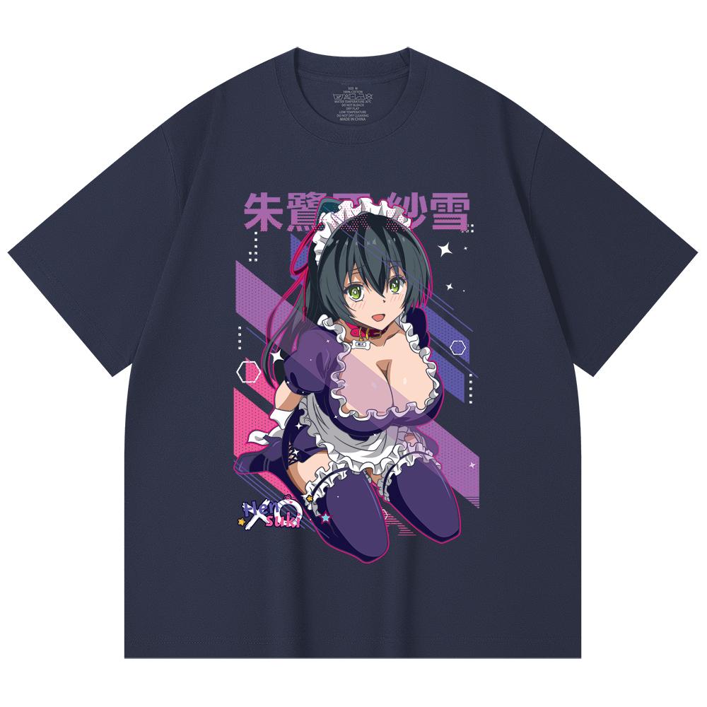T-shirt Unisex Pesante 100% Cotone 230 g/m² Stampa Sayuki Hensuki V1