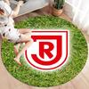 SSV Jahn Regensburg Round Area Rug,Carpet Rug for Living Room Bedroom Sofa Playroom Decor,Non-slip Floor Mat