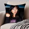 BBeabadoobee Cushion Cover Pillowcase Antidustmite Invisible Zipper Short Plush Sofa Cushion