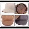 WHITE FANG Newsboy Hat Straw Mesh Braided Cap Fashionable CA191 Women's (01 Beige)