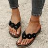 fashion Summer 2024 Shoes Woman Open Toe Bowknot Sandals Slippers Women Beach Flat Slides Slip On Flip Flops Slippers sandals women