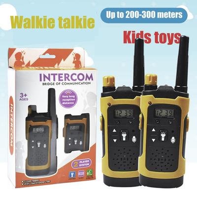 (H0826)2 buc. Walkie Talkie fără fir pentru copii Jucărie electronică portabilă la distanță lungă de recepție