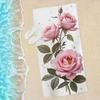 Flower Pink Rose Travel-Friendly Microfiber Towel, Lightweight Quick-Dry Ultra-Soft for Vacation