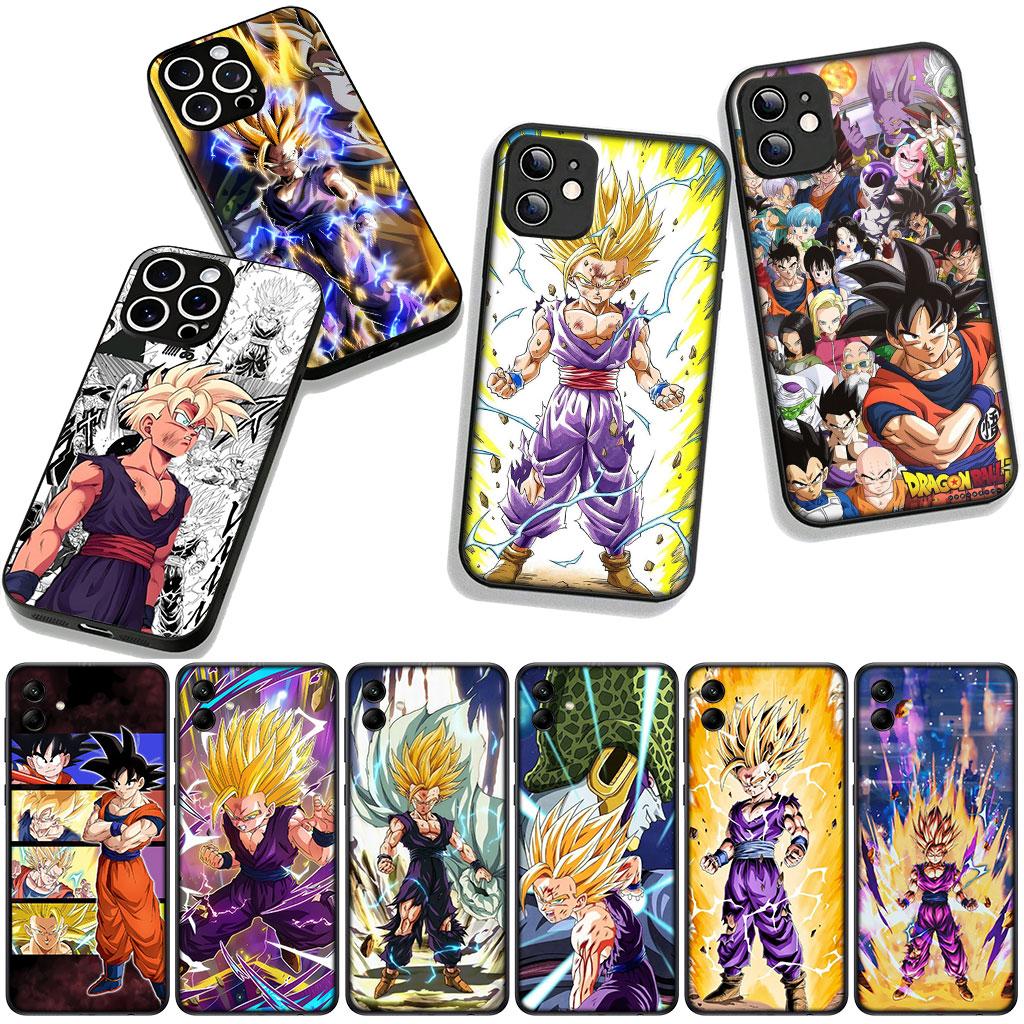 for Motorola Moto G54 G05 G24 G45 G55 G75 G85 G15 G57 G86 Power Edge 50 30 Ultra Fusion neo Pro Case Dragon Son Gokus Ball Gohan