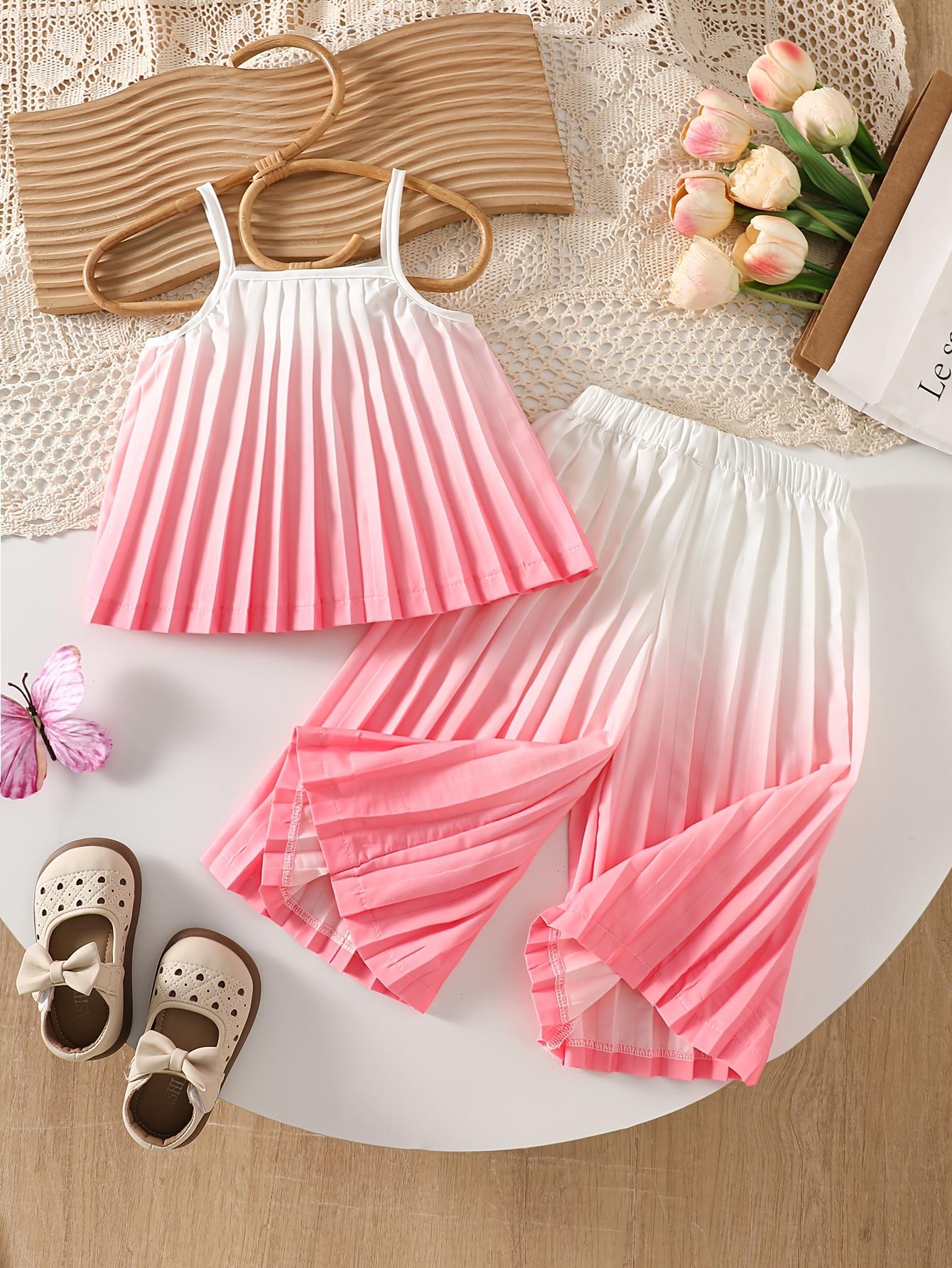 Baby Sleeveless Romper Summer Cartoon Striped Infant Tank Jumpsuit 6-9M розовый
