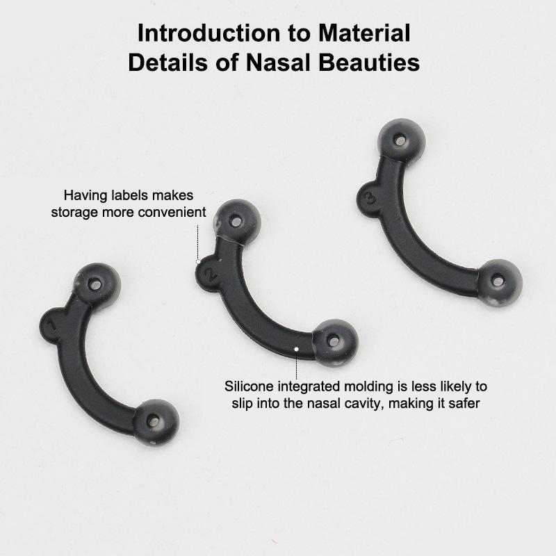Nose Clip Corrector Massage Tool Nose Up Lifting Shaping Clip Clipper Shaper Bridge Straightening No Pain 3 Size 3D Beauty