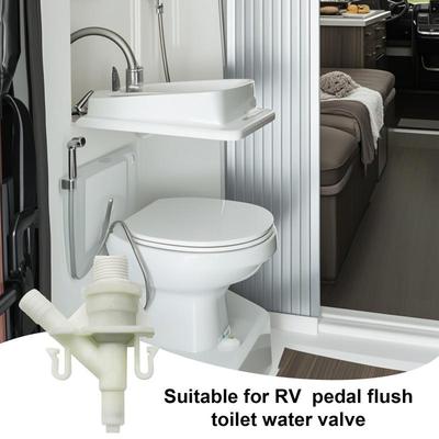 Vodní ventil toalety obytného vozu Výměna ventilu splachovacího toaletu mobilního domu Nepropustné Nástroje pro interiér vozidla Pro jeviště