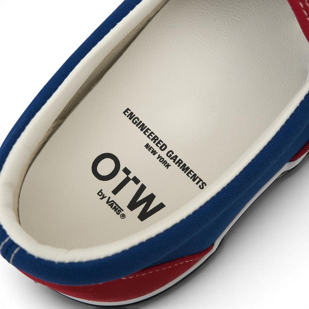 Vans Engineered Garments X  Slip-On 98 OTW Classic Comfortable Soft Support Skate Shoes Unisex Sneakers Blue VN000EBPZ11