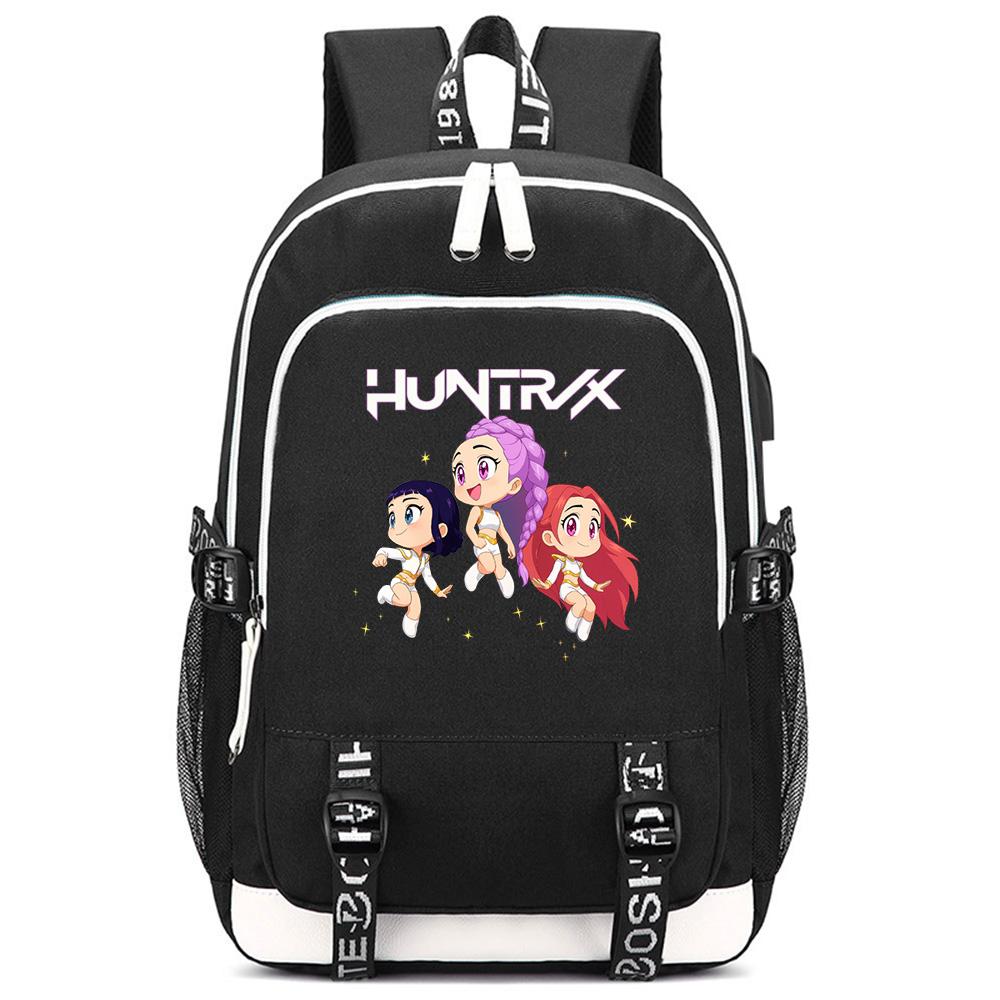 Anime KPOP Printed Backpack for Teenager Student Bookbag Schoolbag Women Large Capacity Waterproof Travel Bag Gift