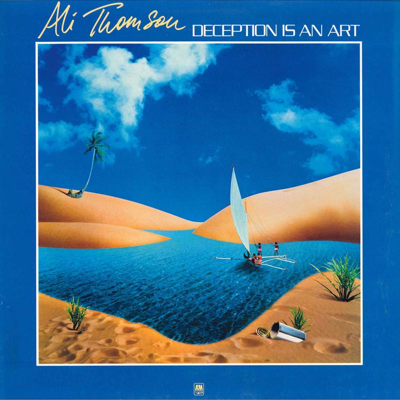 

LP Record ALI THOMSON - Deception Is An Art SP4846 A&M 1981 US Rock Used