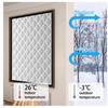 2026 Winter Windproof Thermal Screen Window Soundproof Curtains Windproof and Warm Curtains Thermal Insulated Window Cover