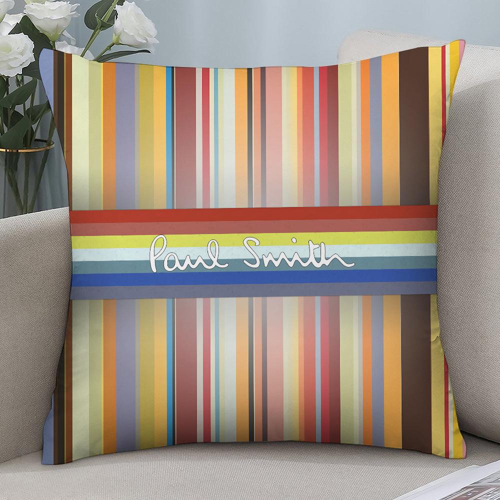 S-Smith Fashion P-Paul Pillow Case Short Plush Pillow Covers Sofa Decorative Gift Home Double-sided Printing Cushion Cover