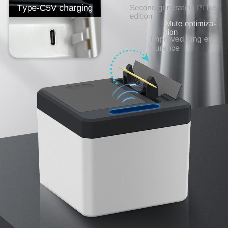 Smart Sensor Toothpick Dispenser,Automatic Sensor Toothpicks DispenserTooth Pick Container Organizador Kitchen Accessories