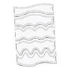 5Pcs Wave Rulers Quilting DIY Patchwork Tools Multipurpose Professional Stencils